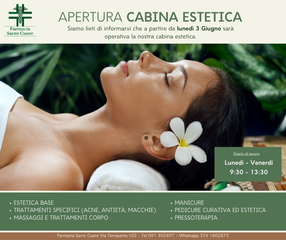 Cabina estetica Via Terrsanta 102